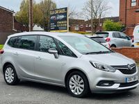 Used Vauxhall Zafira SRi 134 HP (98 kW) 2017 Silver MPV