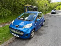 Used Peugeot 107 68 HP (50 kW) 2009 Blue Hatchback