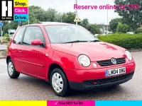 Used VW Lupo S 75 HP (55 kW) 2004 Red Hatchback