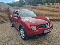 Used Nissan Juke Acenta 2011 Red SUV