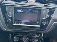 Used VW Touran R-line 150 HP (110 kW) 2017 Black MPV