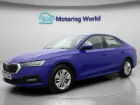 Begagnad Skoda Octavia SE 110 HK (80 kW) 2023 Blå Halvkombi