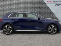 Used Audi A3 S-Line 147 HP (108 kW) 2023 Blue Sedan