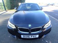 Used BMW 218 M Sport 2016 Black Coupe