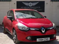 Used Renault Clio Dynamique 90 HP (66 kW) 2014 Red Hatchback