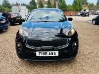 Used Kia Sportage 130 HP (95 kW) 2018 Black SUV