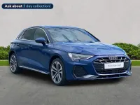 Used Audi A3 Sportback S-Line 204 HP (150 kW) 2026 Blue Hatchback