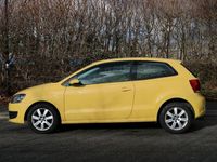 Used VW Polo SE 85 HP (62 kW) 2010 Yellow Hatchback