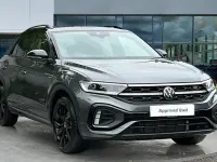 Used VW T-Roc Black Edition 150 HP (110 kW) 2025 Indium grey metallic black SUV
