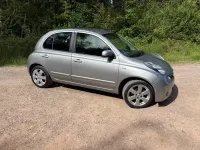 Begagnad Nissan Micra N-TEC 2010 Silver Halvkombi
