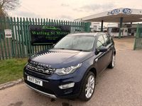 Used Land Rover Discovery Sport HSE Luxury 180 HP (132 kW) 2017 Blue SUV