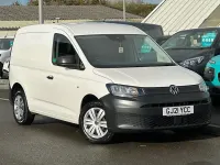 Used VW Caddy S 102 HP (75 kW) 2021 White MPV