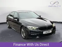 Used BMW 520 M Sport 190 HP (139 kW) 2018 Black Sedan