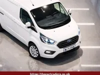 Begagnad Ford Transit Custom Limited 2021 Vit Van