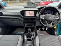 Used VW T-Cross R-line 110 HP (80 kW) 2021 Turquoise SUV