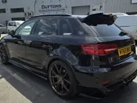 Used Audi A3 Black Edition 150 HP (110 kW) 2018 Black Sedan