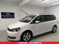 Used VW Touran SE 138 HP (101 kW) 2013 White MPV