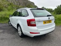 Used Skoda Octavia Elegance 110 HP (80 kW) 2016 White Estate
