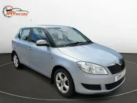 Used Skoda Fabia SE 86 HP (63 kW) 2011 Blue Hatchback