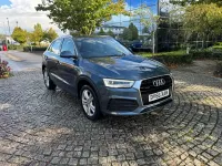 Used Audi Q3 S-Line 150 HP (110 kW) 2016 Blue SUV