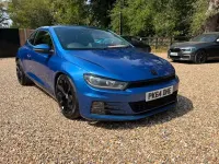Used VW Scirocco GT 150 HP (110 kW) 2014 Blue Coupe
