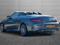 Used Mercedes C300 AMG line 242 HP (177 kW) 2017 Grey Cabriolet