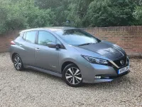 Used Nissan Leaf Acenta 2018 Grey Hatchback