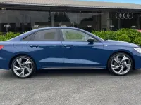 New Audi A3 Black Edition 2026 Blue Sedan