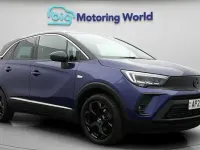 Used Vauxhall Crossland Ultimate 120 HP (88 kW) 2021 Blue SUV