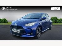 Used Toyota Yaris Hybrid Design 116 HP (85 kW) 2022 Blue Hatchback