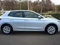 Used Skoda Fabia SE 94 HP (69 kW) 2025 Brilliant silver metallic Hatchback