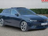 Used Vauxhall Astra Ultimate 131 HP (96 kW) 2025 Black Hatchback