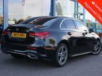 Used Mercedes A180 AMG line 116 HP (85 kW) 2019 Black Sedan