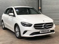 Used Mercedes B200 148 HP (108 kW) 2019 White Hatchback