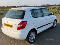 Used Skoda Fabia Elegance 90 HP (66 kW) 2012 White Hatchback