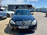 Used Mercedes C220 2008 Black Estate
