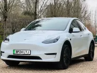 Used Tesla Model Y Long Range AWD 378 kW (514 HP) 2024 White SUV