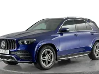 Used Mercedes GLE350 de AMG line 320 HP (235 kW) 2021 Blue SUV