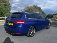 Used Peugeot 308 SW GT-line 130 HP (95 kW) 2018 Blue Estate