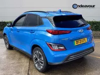 Used Hyundai Kona Premium 150 kW (204 HP) 2021 Blue SUV