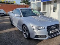 Used Audi A5 Black Edition 177 HP (130 kW) 2015 Silver Coupe