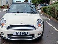 Used Mini Cooper Cabriolet 2012 White Cabriolet