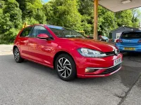 Used VW Golf VII Match 115 HP (84 kW) 2019 Red Hatchback