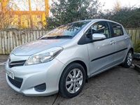 Used Toyota Yaris 90 HP (66 kW) 2012 Silver Hatchback