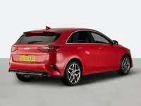 Used Kia Ceed 158 HP (116 kW) 2022 Red Hatchback