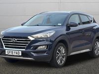 Used Hyundai Tucson Premium 116 HP (85 kW) 2019 Blue SUV