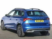 Used Skoda 110 R SE Drive 81 HP (59 kW) 2021 Race blue metallic Estate