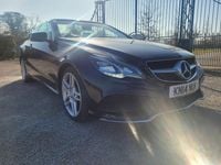 Used Mercedes E220 AMG 170 HP (125 kW) 2014 Black Cabriolet