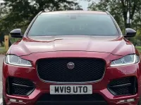 Used Jaguar F-Pace R-Sport 179 HP (131 kW) 2019 Red SUV