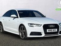 Used Audi A6 Black Edition 219 HP (161 kW) 2016 White Sedan